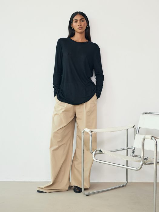 LONGSLEEVE PURE BLACK