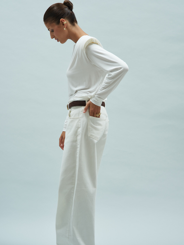 KAIA CREAM LONGSLEEVE