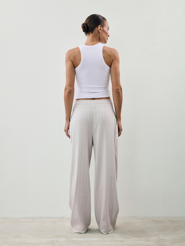 SAVONA GREY TALL PANTS