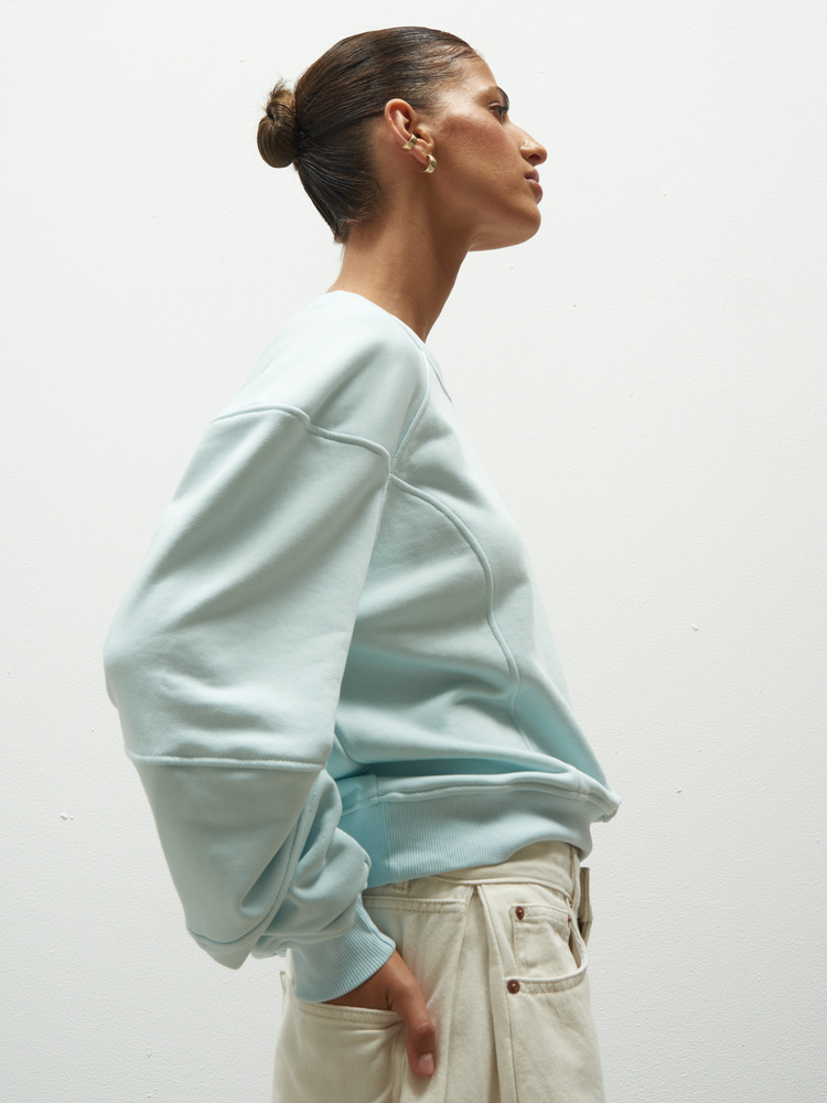 ELLIE BABY BLUE SWEATSHIRT