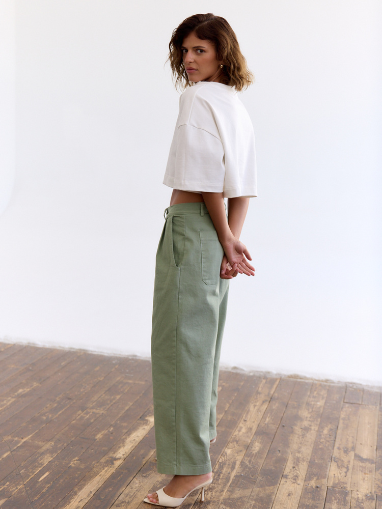 CHINO OLIVE PANTS