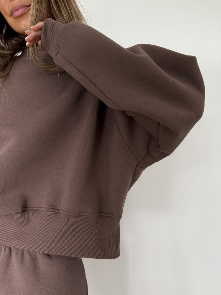 RUBY CAPPUCINO SWEATSHIRT