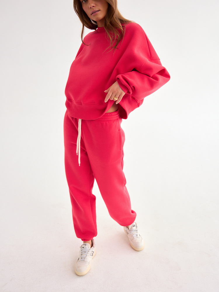 HIBISCUS RUBY SWEATSHIRT