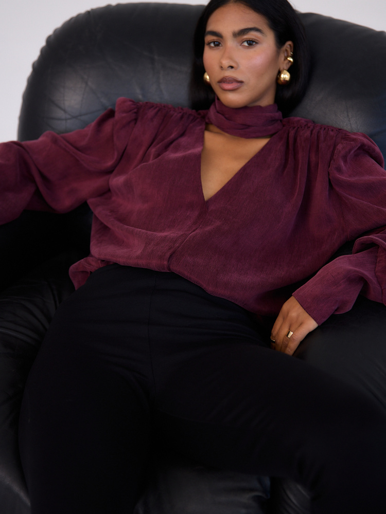 KOSZULA MOLLY BURGUNDY