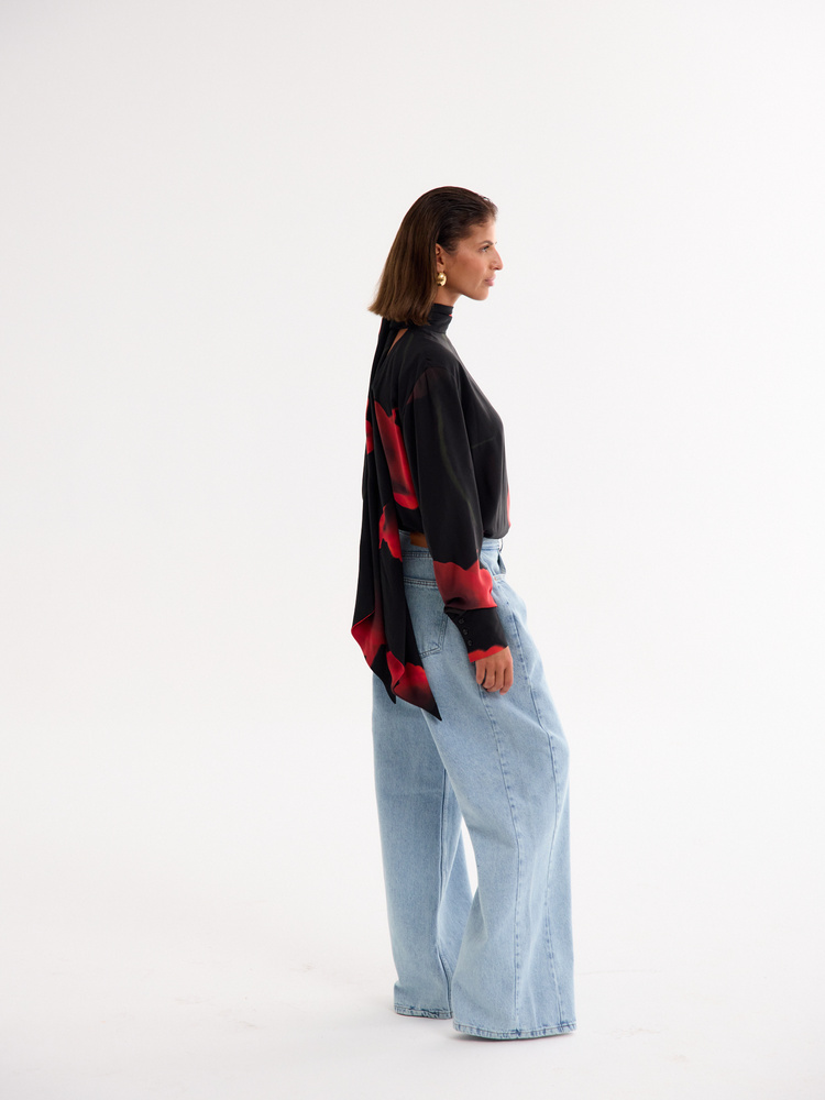 AMORA RED POPPY SHIRT