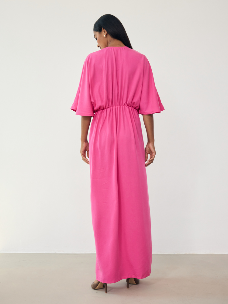 CORA MAXI PINK DRESS