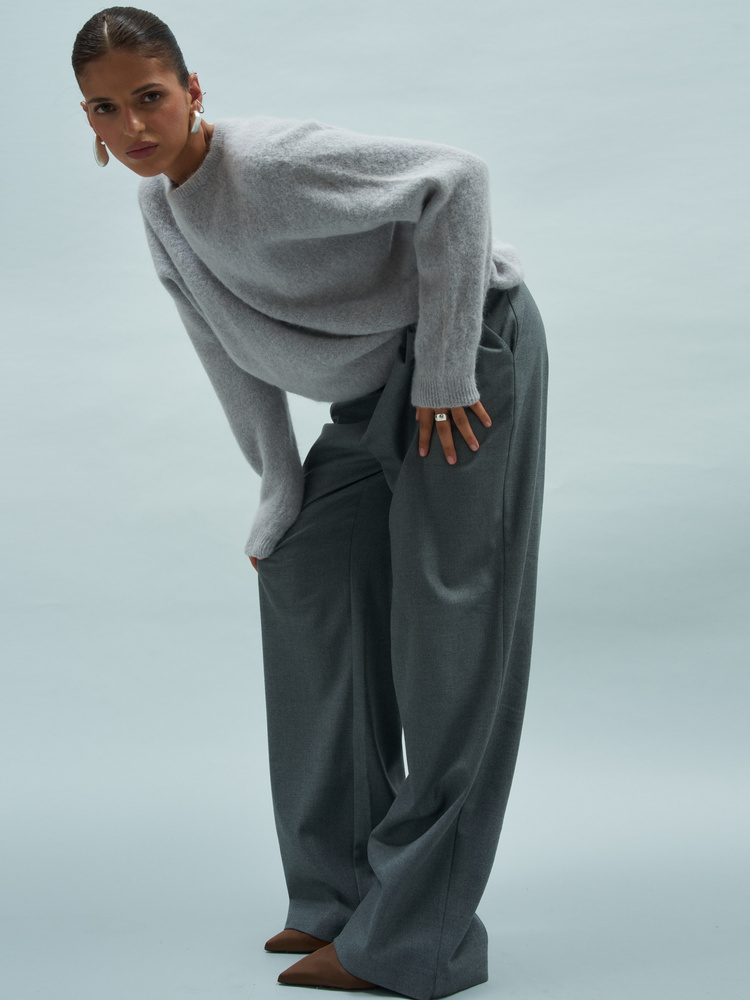 FINN GREY REGULAR PANTS