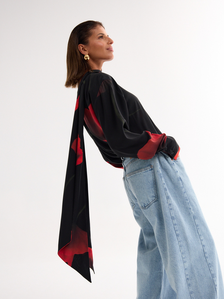 AMORA RED POPPY SHIRT