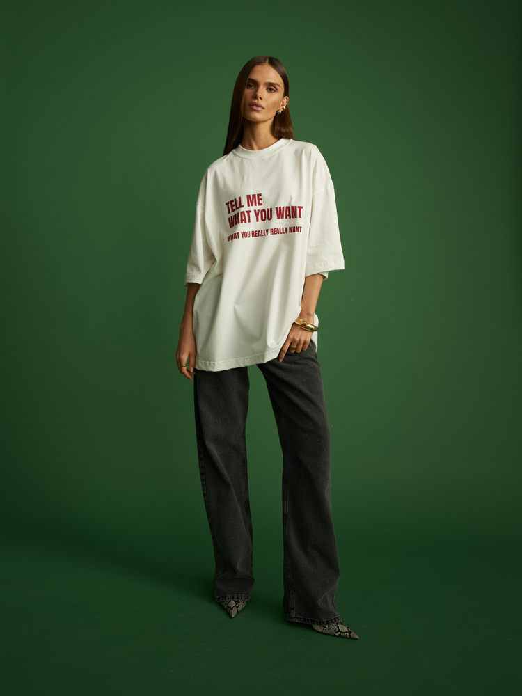 T-SHIRT OVERSIZE WISHES