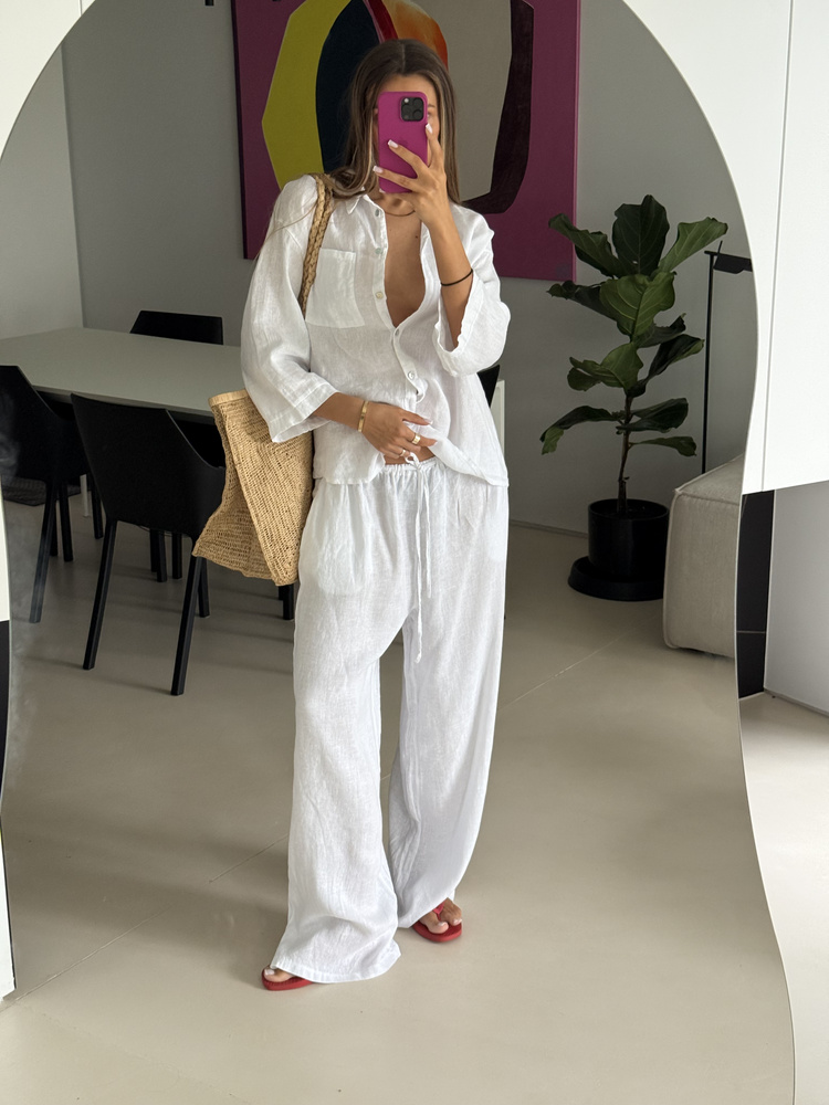 LNIANA KOSZULA BOX WHITE