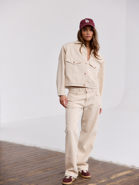 DALLLAS CREAM JEANS REGULAR