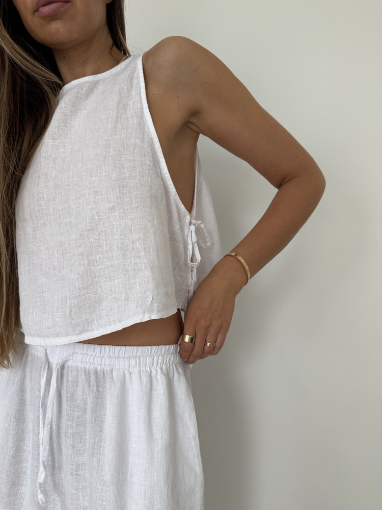 PALERMO LINEN TOP