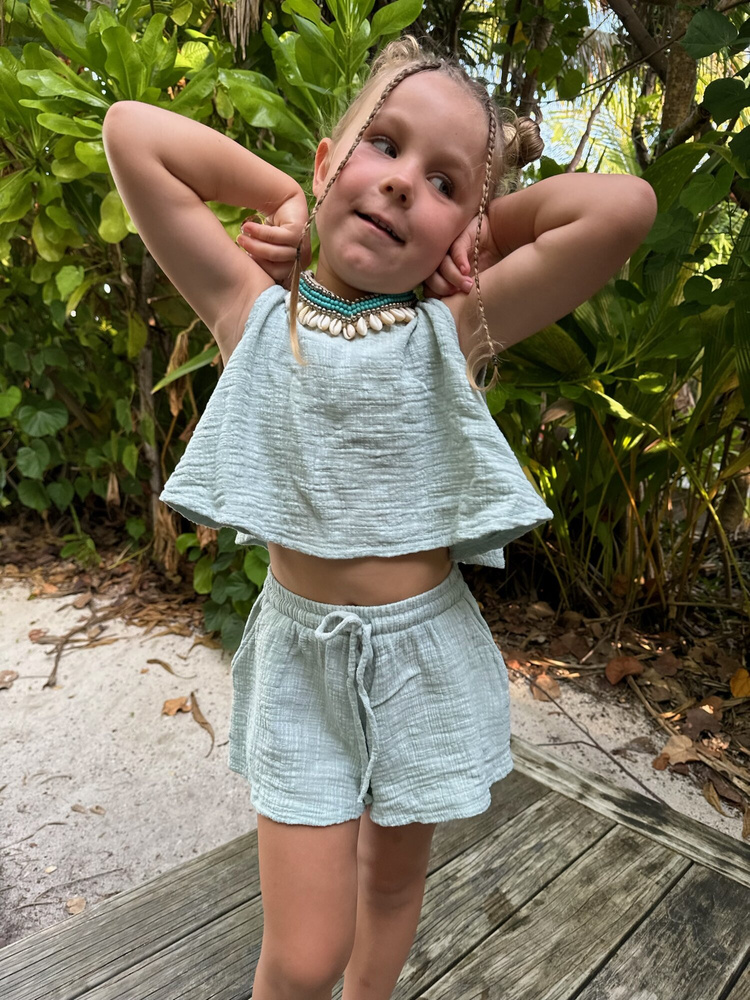 BABY RAYA MINT SHORTS