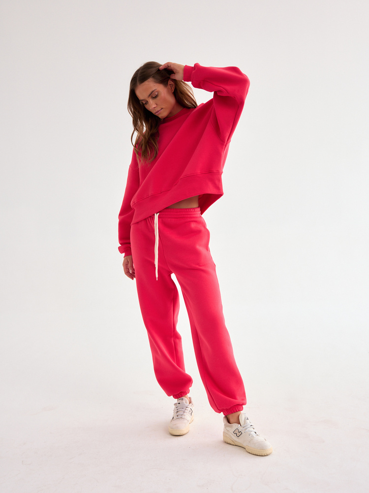 HIBISCUS RUBY SWEATSHIRT