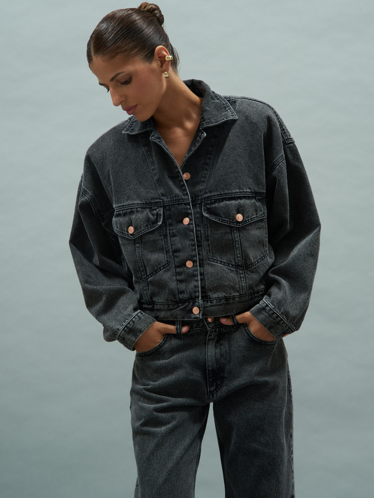 KURTKA AUSTIN VINTAGE BLACK