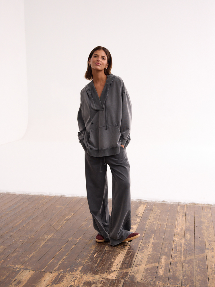 WES GREY JOGGER PANTS 