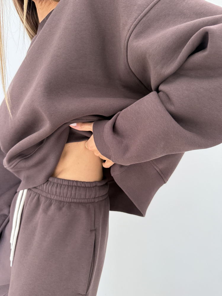 RUBY BROWN SWEATSHIRT