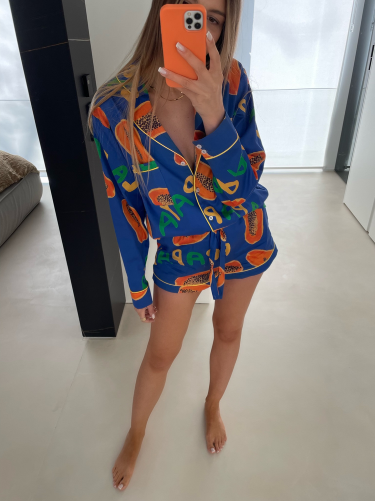 BLUE PAPAYA PAJAMAS SHORTS 