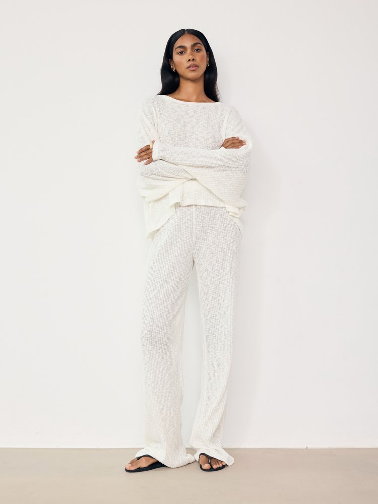 PERI CREAM PANTS