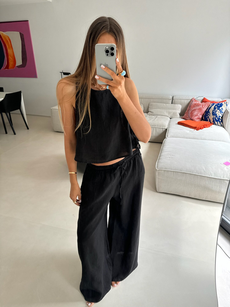 LINEN PALERMO PANTS