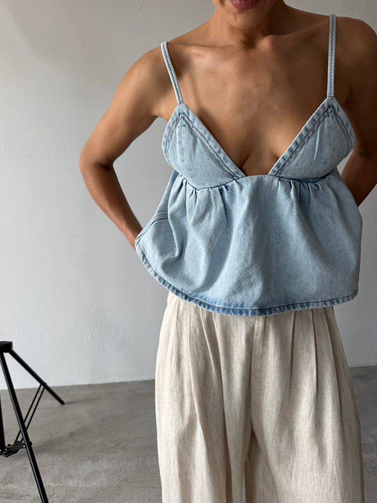 SKYLA JEANS TOP