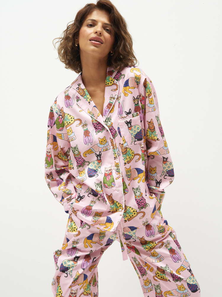 KITTY PAJAMAS SHIRT
