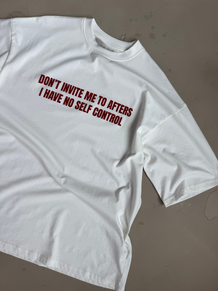 T-SHIRT OVERSIZE AFTERS