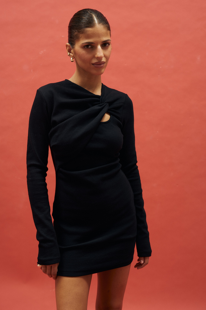 SIA BLACK MINI DRESS