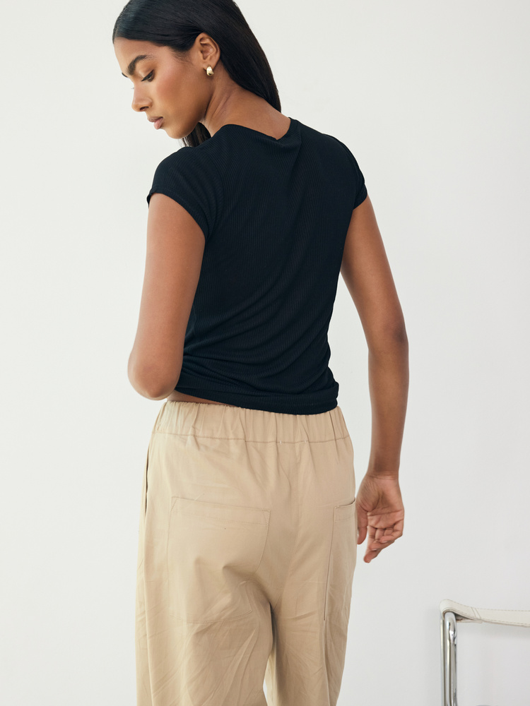 T-SHIRT PURE BLACK