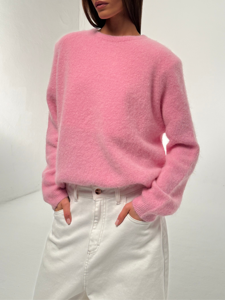 SWETER MINIMAL PINK