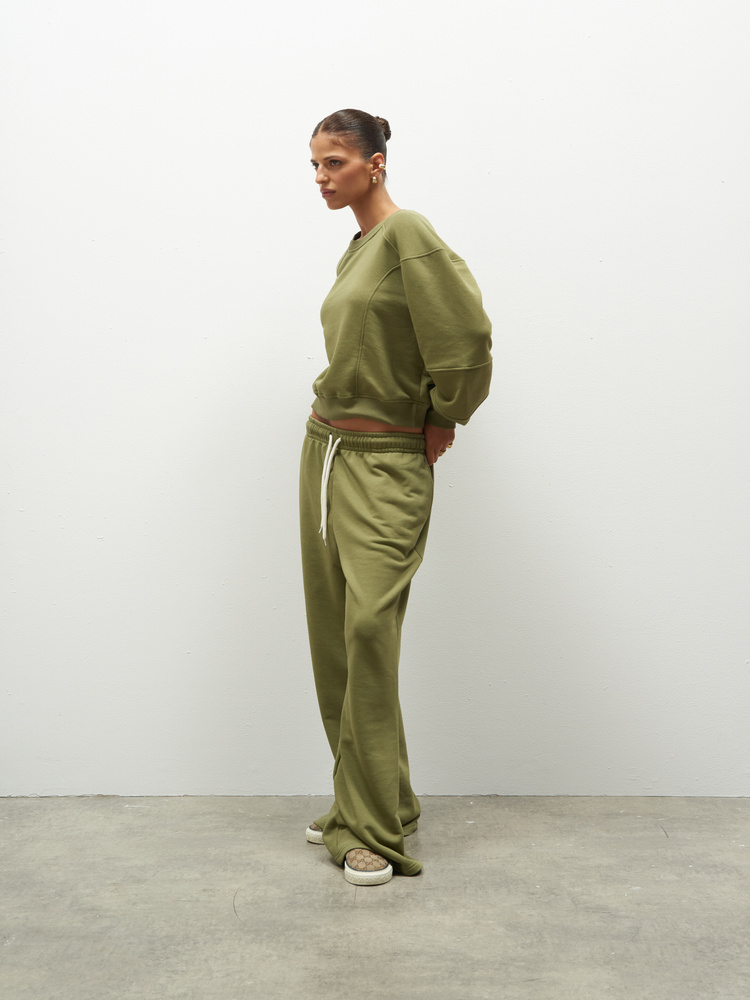 ELLIE OLIVE SWEATSHIRT