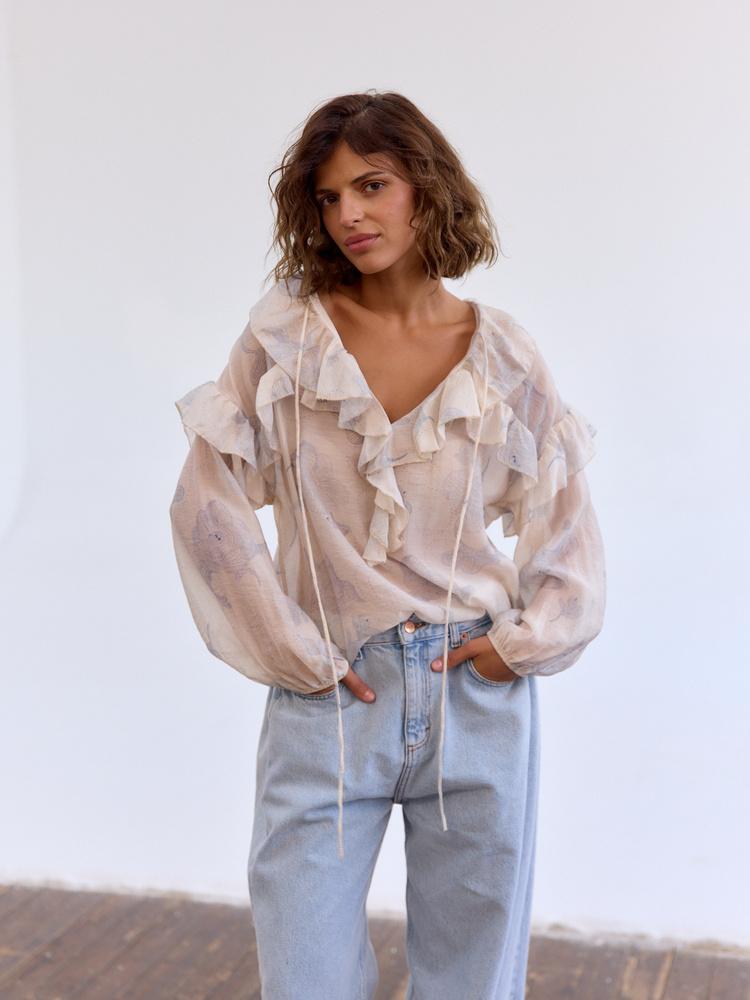 FLORAL CHIC SHIRT 