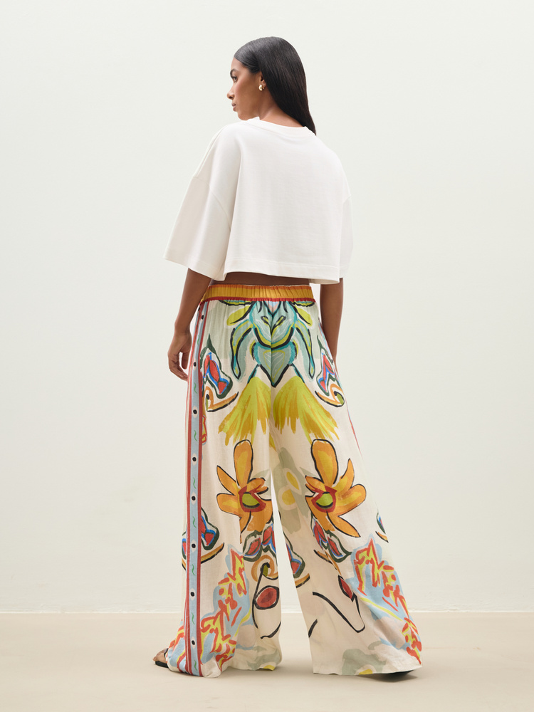 SPODNIE EXOTIC WHITE