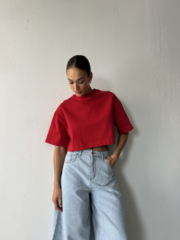 T-SHIRT MID TEE RED 