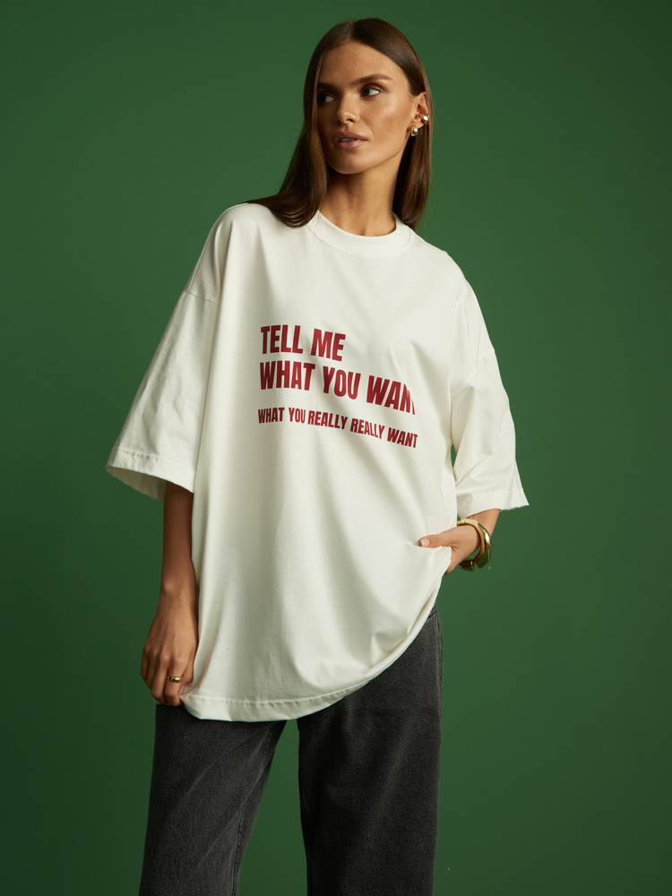 T-SHIRT OVERSIZE WISHES