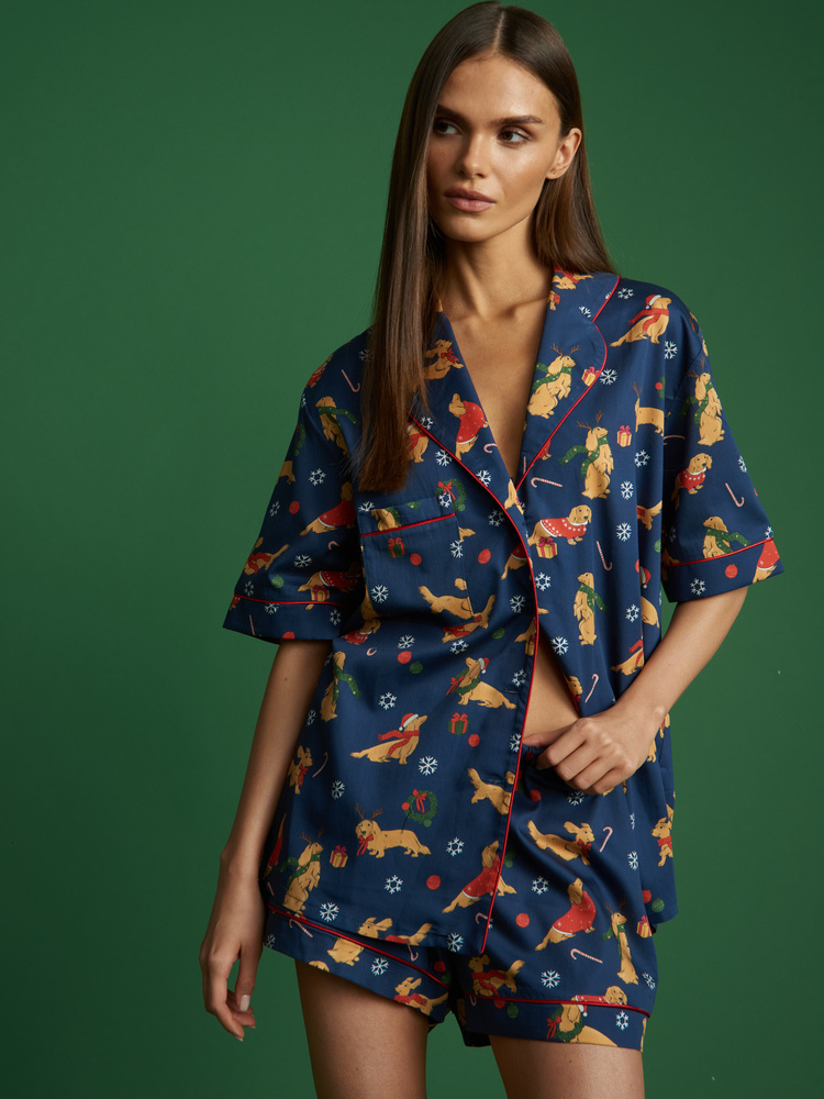 SZORTY OD PIŻAMY SANTA'S PUPPY