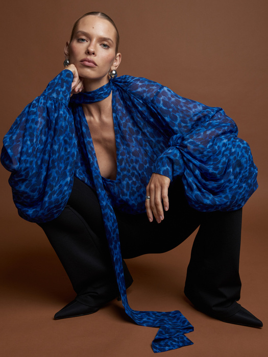 HOLLY BLUE WILD SHIRT