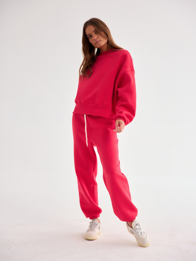 HIBISCUS RUBY SWEATSHIRT