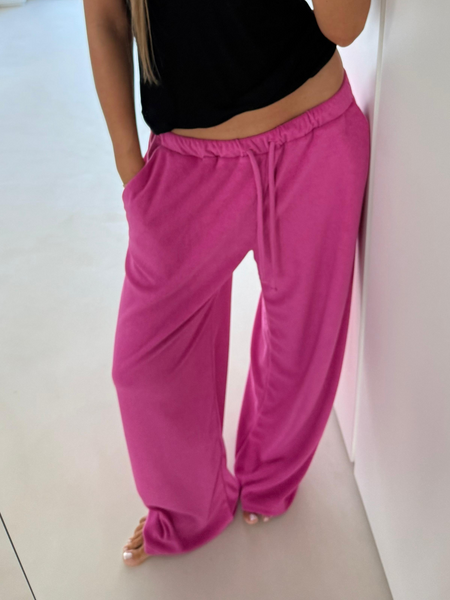 ARLO PINK FROTTE PANTS