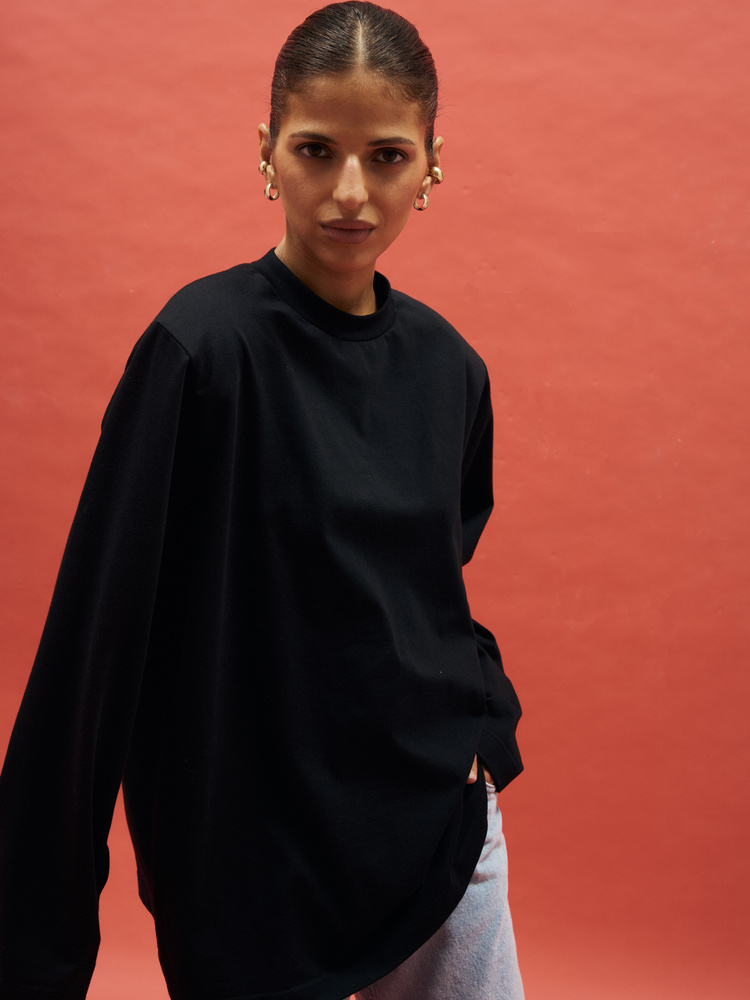 LONGSLEEVE VEYA PADDED BLACK