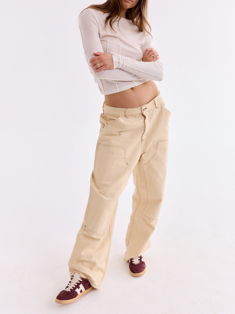 TREVOR BEIGE CARGO PANTS