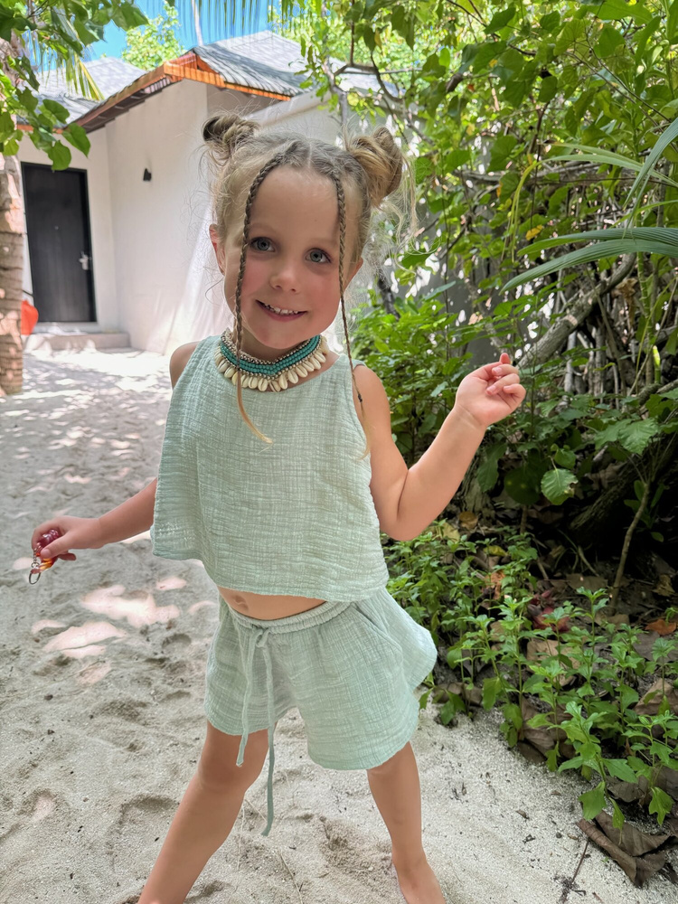 BABY RAYA MINT SHORTS