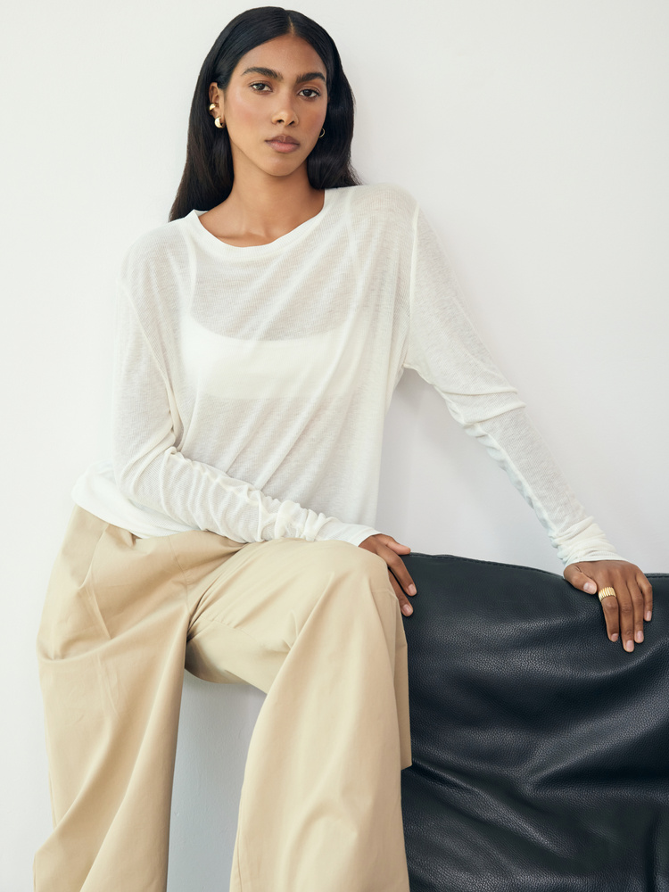 LONGSLEEVE PURE CREAM