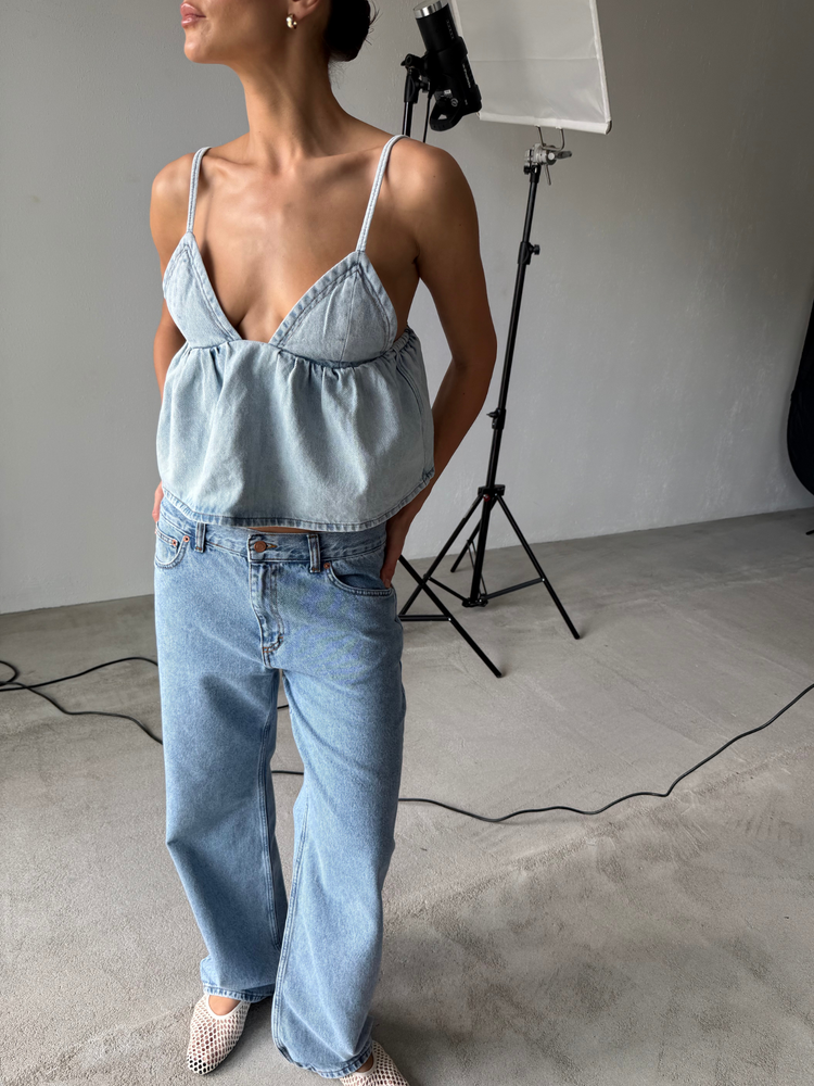 SKYLA JEANS TOP