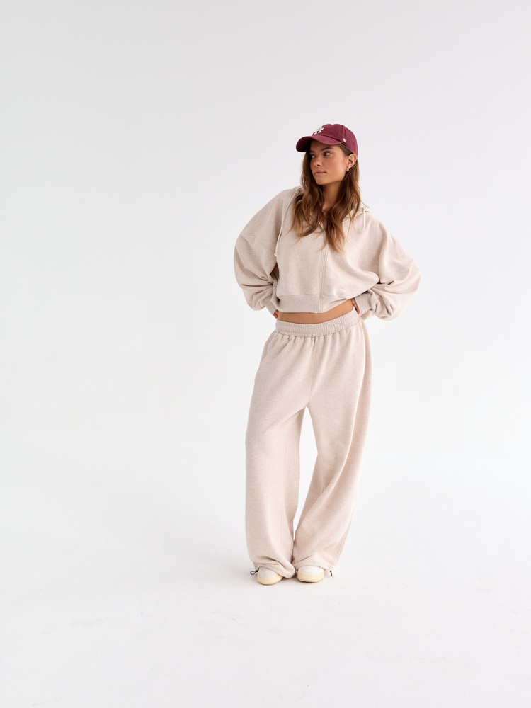 HUNTER NATURAL WIDE JOGGERS
