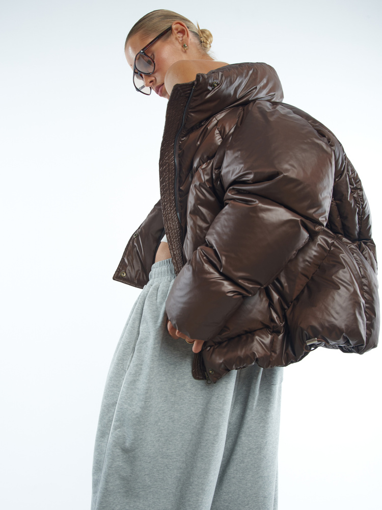 NORD BROWN DOWN JACKET