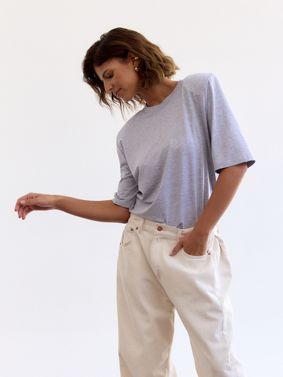 T-SHIRT EMI PADDED GREY