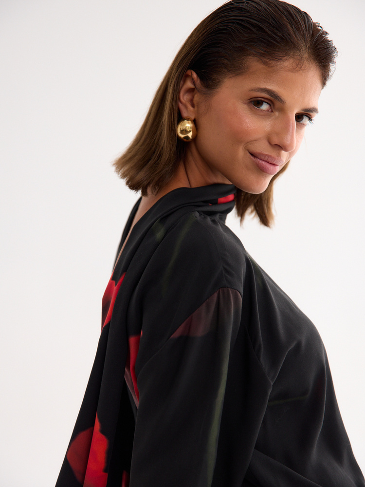 AMORA RED POPPY SHIRT