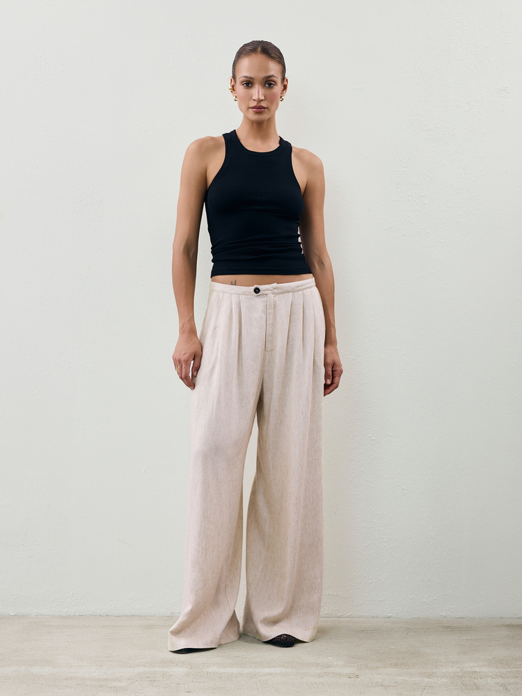 RIB TOP BLACK