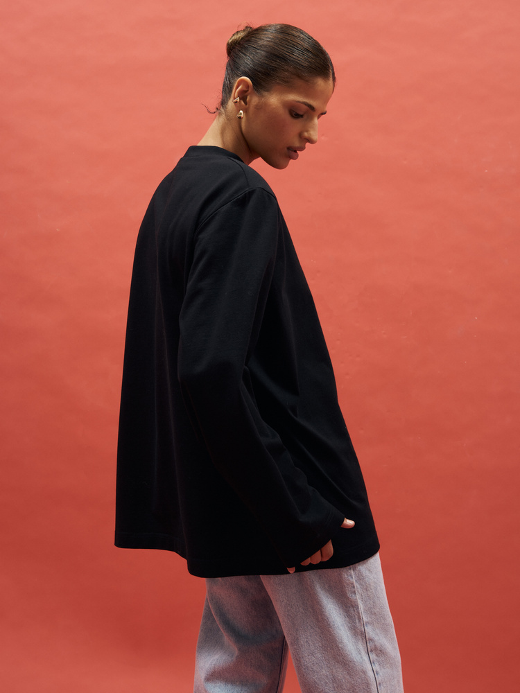 LONGSLEEVE VEYA PADDED BLACK